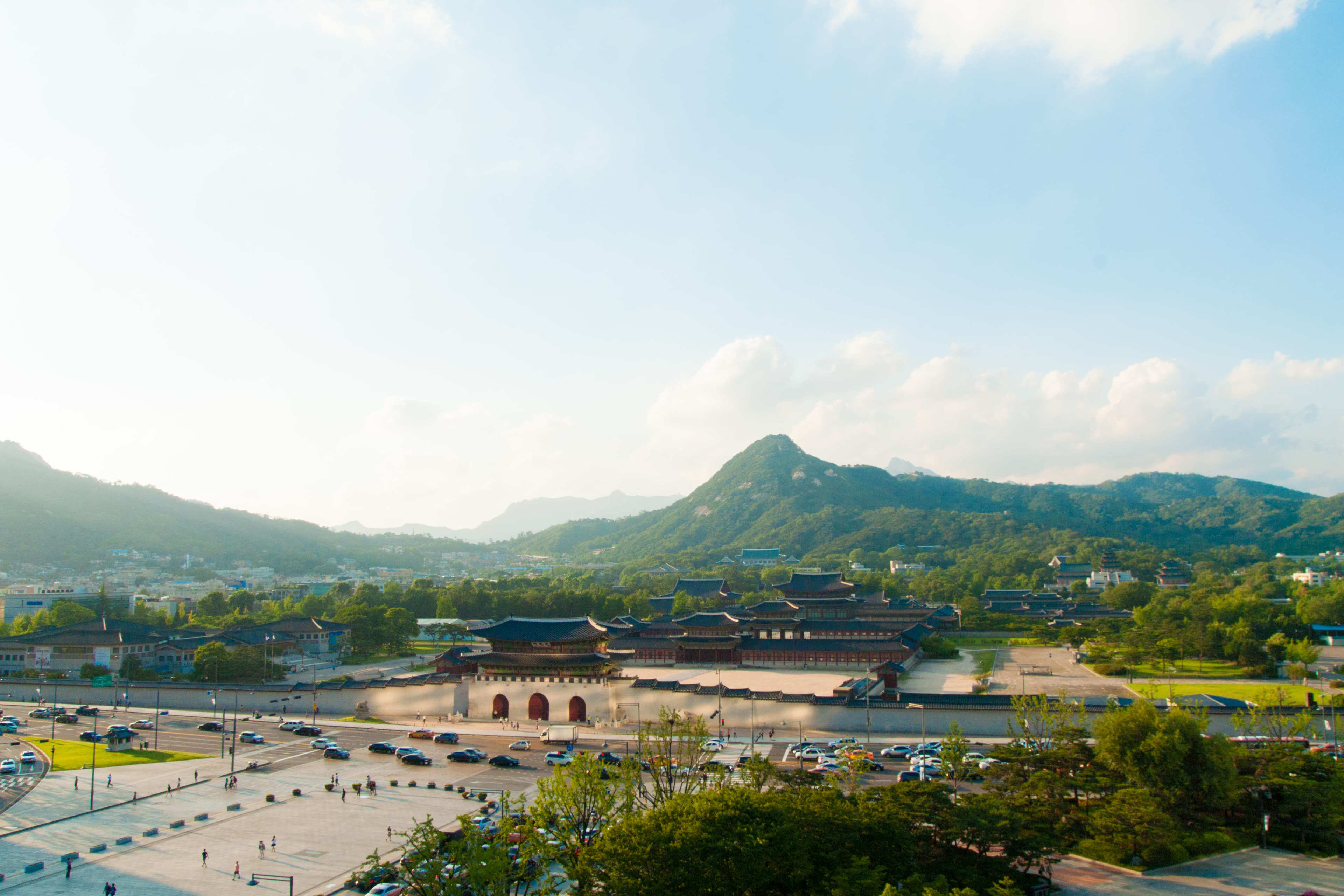 경복궁 전통 궁궐 건축과 마당